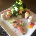 CLASSY4441's cooksnap of when they made 食べてなくなるクリスマスツリーサラダ.
