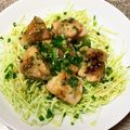 ˚✧₊⁎ゆう˚✧₊⁎'s cooksnap of when they made パリパリ鶏もも肉のわさびポン酢あえ♫.