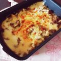 かわゆう1211's cooksnap of when they made ダイエットにヘルシー豆乳きのこグラタン.
