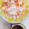 ☆熊八☆'s cooksnap of when they made シャキッと満足 梅肉ドレッシング〜サラダ.