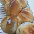 TeaMuffin's cooksnap of when they made ✿よくあるみるくぱん✿イースト。ホシノ.