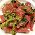 及川真愛弥's cooksnap of when they made マグロのなめろう菜の花入り.