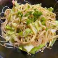 uki626's cooksnap of when they made ごま油香る☆和風塩焼きそば.
