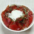 ほか弁ママ's cooksnap of when they made 漬けまぐろの山かけ丼.