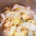 妖怪はらすかしの母's cooksnap of when they made 簡単節約★白菜と大根とあげのあっさり煮★.
