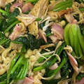 わっきー0424's cooksnap of when they made 簡単！ほうれん草とベーコンのバター炒め.