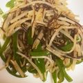 ラブパンチェリー's cooksnap of when they made もやしとピーマンの塩昆布炒め＊.