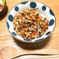 pomsan's cooksnap of when they made ひじきの鶏そぼろ.