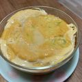 リクりく's cooksnap of when they made 豆腐と明太子で＊ふわふわオムレツ＊.