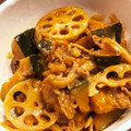 オキュペイ's cooksnap of when they made 豚肉・かぼちゃ・蓮根の甘辛炒め.