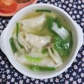 mmameco's cooksnap of when they made 余った餃子で☆餃子スープ.