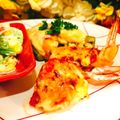 ✽チョコⅠＨ✽'s cooksnap of when they made ☆エビの､ピザ風パン粉焼き！.