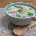 Yukiまむ's cooksnap of when they made カブとウインナーのミルクスープ(^^♪.