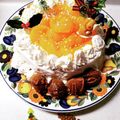 eiyoushi's cooksnap of when they made みかん缶詰で簡単デコレーションケーキ.
