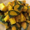 ひきまま's cooksnap of when they made ほっくりホクホク！　かぼちゃの煮物.