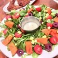 pali's cooksnap of when they made あざやか☆リースサラダ.
