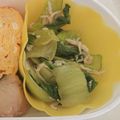 さぁ★たぁ★'s cooksnap of when they made チンゲン菜のおひたしカリカリしらす和え.