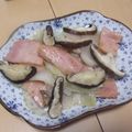きらり流れ星's cooksnap of when they made ダイコン・ベーコン・キノコン炒め♪.