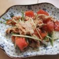 きらり流れ星's cooksnap of when they made 簡単作り置き♪柔らか豚肉とトマトのマリネ.