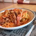 coco_mi's cooksnap of when they made ワンポット*ミートナポリ♪.