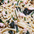 クックEKY187☆'s cooksnap of when they made サーモンとほうれん草の和風パスタ.