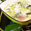 ゆるмαмα's cooksnap of when they made セロリの葉が主役★あったかミルクスープ.