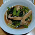 クック4CPUBT☆'s cooksnap of when they made ちっちゃいおかず・小松菜と揚げの炊いたん.