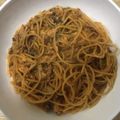かおり♡♡♡'s cooksnap of when they made フライパンひとつで鯖ナポリタン.