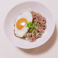 まあまま☆0403's cooksnap of when they made おうちカフェ❤️豚そぼろライス.
