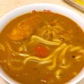 kyonpies's cooksnap of when they made 牛乳入りまろやかカレーうどん♪.
