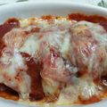 レオミウ's cooksnap of when they made 鶏ササミカツのチーズミートソース焼き♬.
