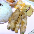YUH♡ママ's cooksnap of when they made 簡単♪アスパラ豚バラ巻◎味ぽん照焼♪.