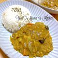 YUH♡ママ's cooksnap of when they made 豚&もやしのカレーライス❤.