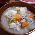 お塩と砂糖's cooksnap of when they made 野菜たっぷり！基本の豚汁.