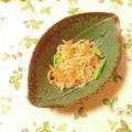 yesmama's cooksnap of when they made 人参と白滝のタラコ炒め.