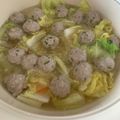 0720まま's cooksnap of when they made 白菜の肉だんご鍋.
