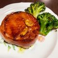 ノビル's cooksnap of when they made 焼くだけ 超絶厚切りハムステーキ☆極厚.