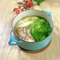 サヤスカマカン's cooksnap of when they made 白菜と水菜の鶏鍋♪.