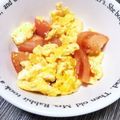 みりん調味料's cooksnap of when they made 在庫食材でパパッと副菜！トマトと卵炒め☆.