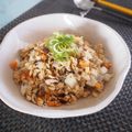 バカリャウ's cooksnap of when they made ぬか漬け野菜の玄米炒飯.