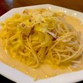 クックCITLTX☆'s cooksnap of when they made 生クリーム不使用＊基本のクリームパスタ.