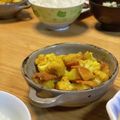 とさよ's cooksnap of when they made カリフラワーとベーコンのカレー炒め.