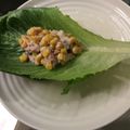 ベティ３'s cooksnap of when they made 簡単！ロメインレタスのツナコーンマヨ乗せ.
