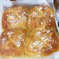 ryokoh's cooksnap of when they made マッシュポテトの素で簡単じゃがいもパン.