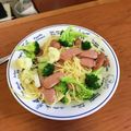 ngta05's cooksnap of when they made ブロッコリーのペペロンチーノ　パスタ昼食.