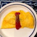 のらむーちょ's cooksnap of when they made 簡単で綺麗にオムライス♡.