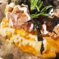 majyu1011's cooksnap of when they made 親子マヨ丼★～からあげリメイク～.