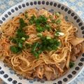 バウンド's cooksnap of when they made 簡単♡美味しすぎる豚キムチ焼きそば♡.