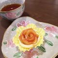 かのと's cooksnap of when they made 食パンで❤可愛い♪♪りんごの薔薇パイ風.