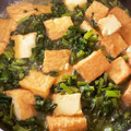 HAL☆Ｆ's cooksnap of when they made 大根の葉と厚揚げの炒め煮☆簡単副菜.